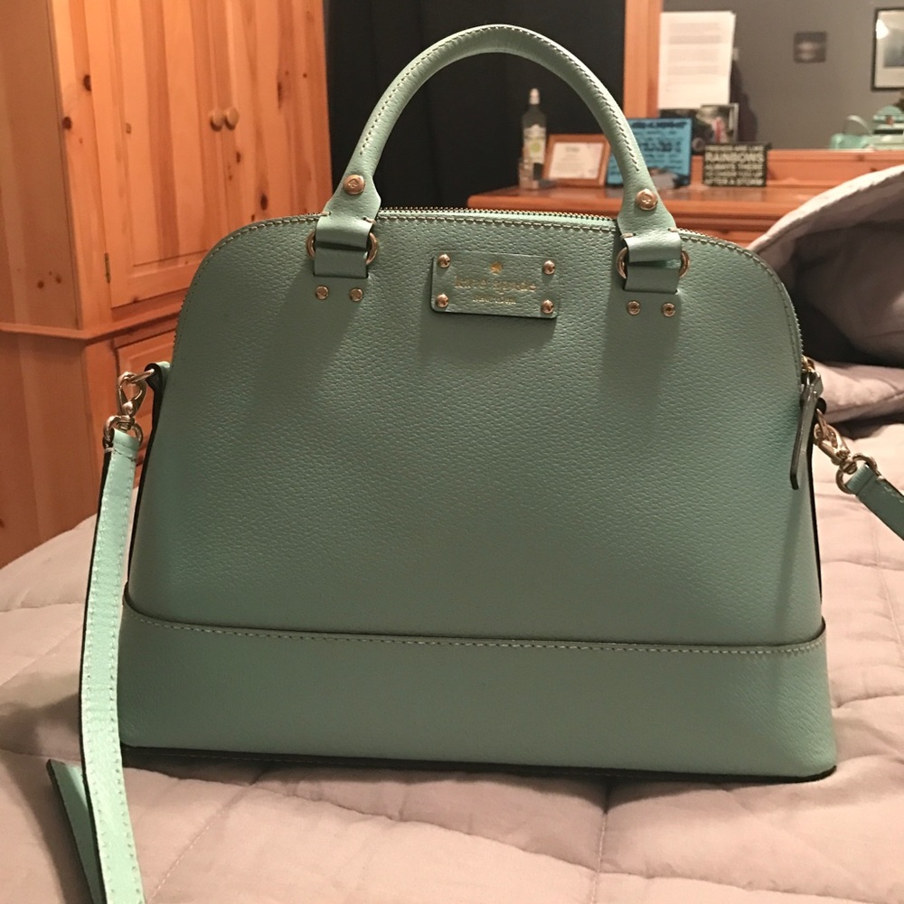 Tiffany blue Kate spade purse