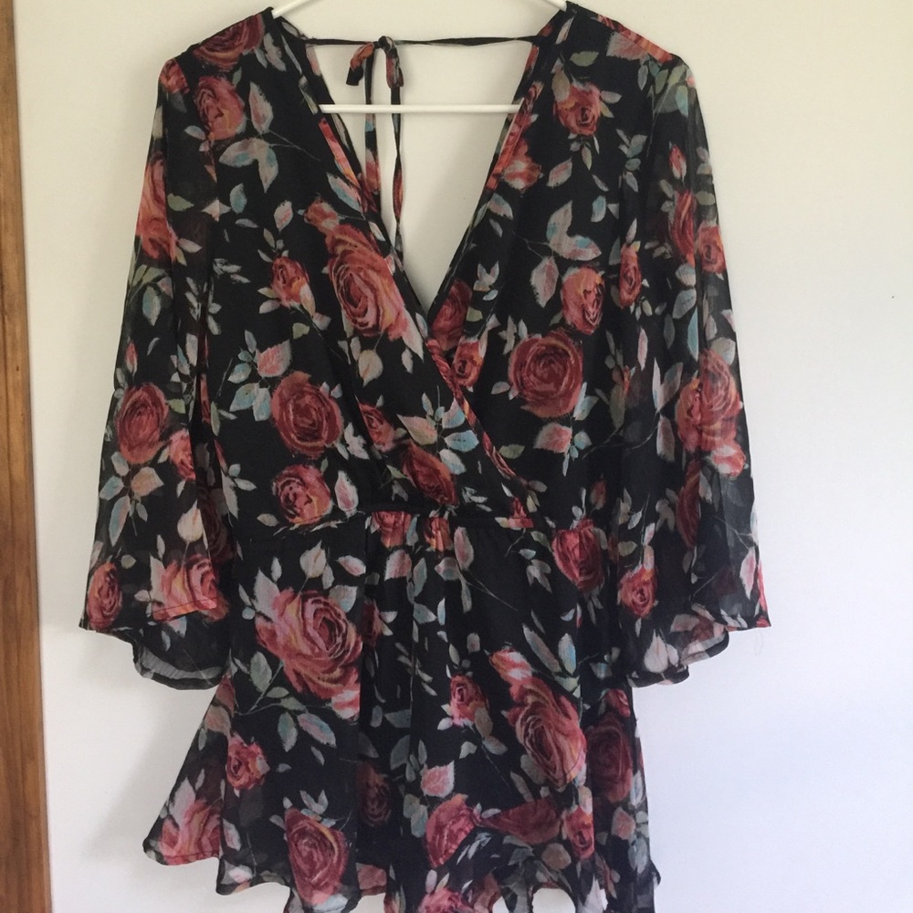 Floral romper