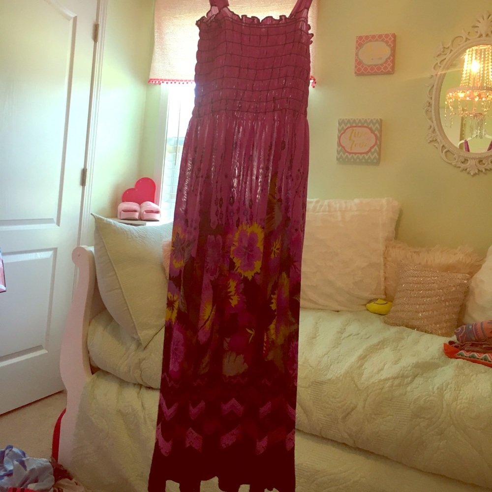 A bathing suit cover up or it could be a dress