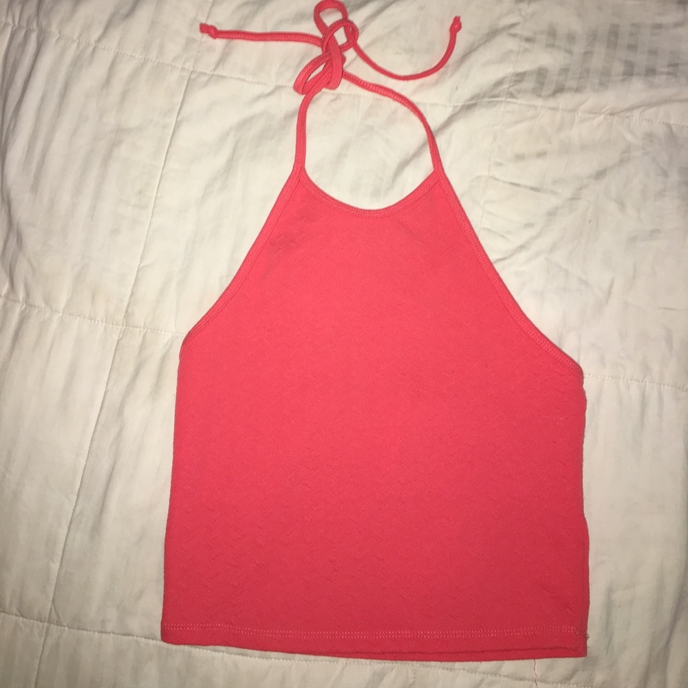Pink Halter Top