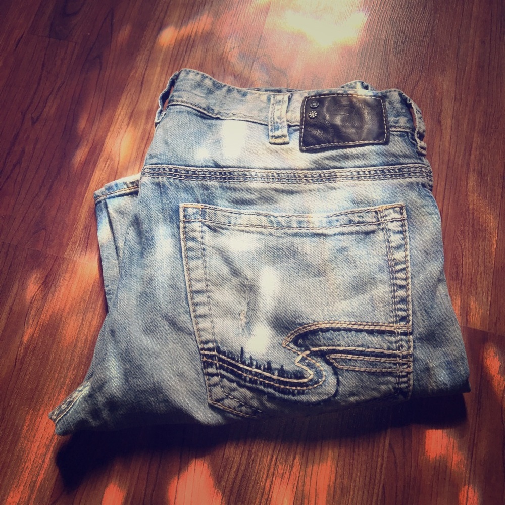 Gordie Silver Jeans.