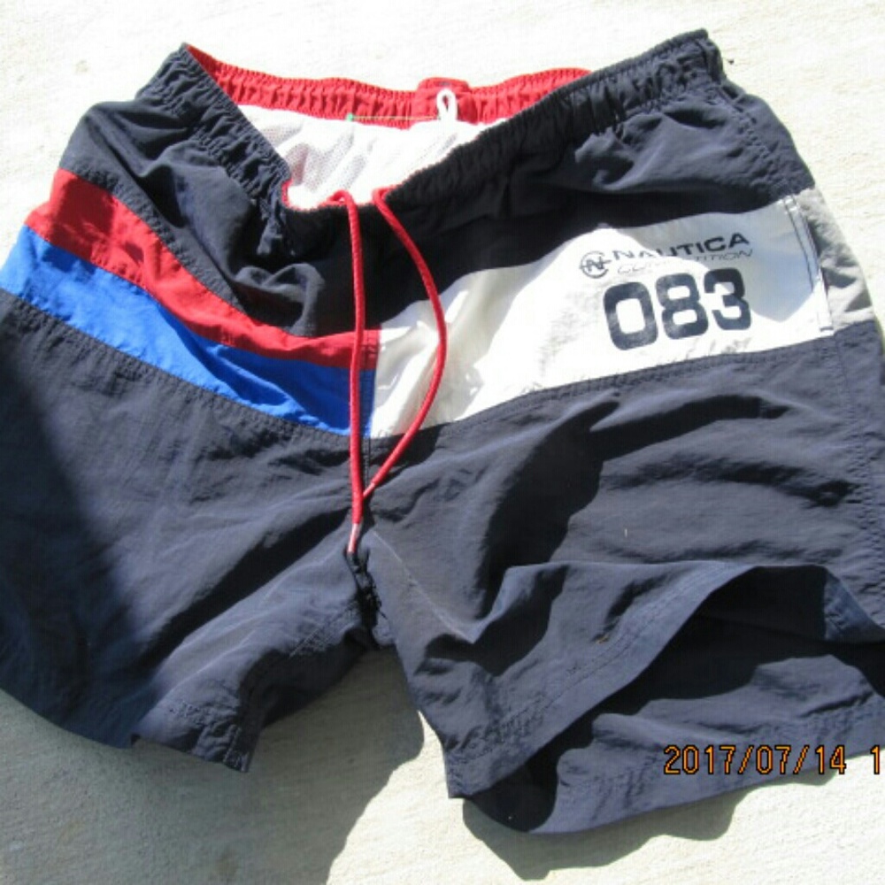 Quick Sell Vintage Nautica Swim Trunks