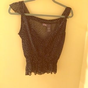 Polka dots and ruffles