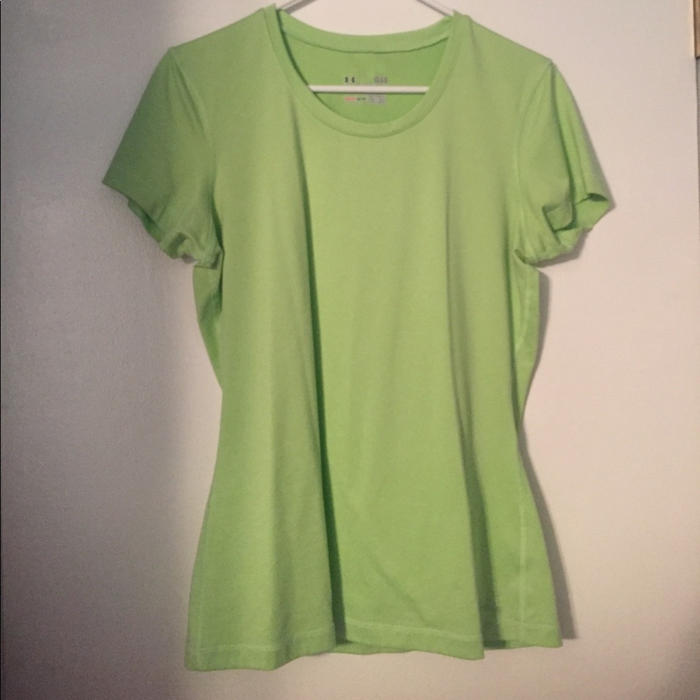 Under armour green shirt