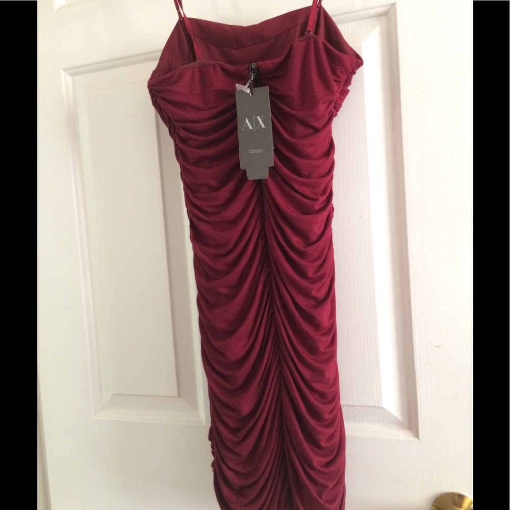 Armani Exchange spaghetti strap dress