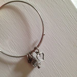 Alex & Ani heart bracelet