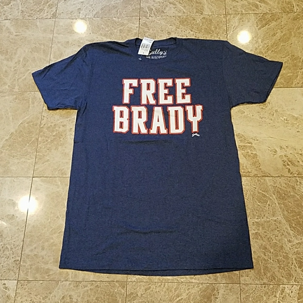 NWT PATRIOTS FREE BRADY SHIRT SIZE L M