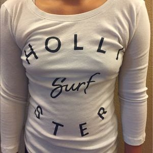 Holister 3/4 sleeve top