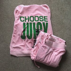 Pink Juicy Couture Tracksuit