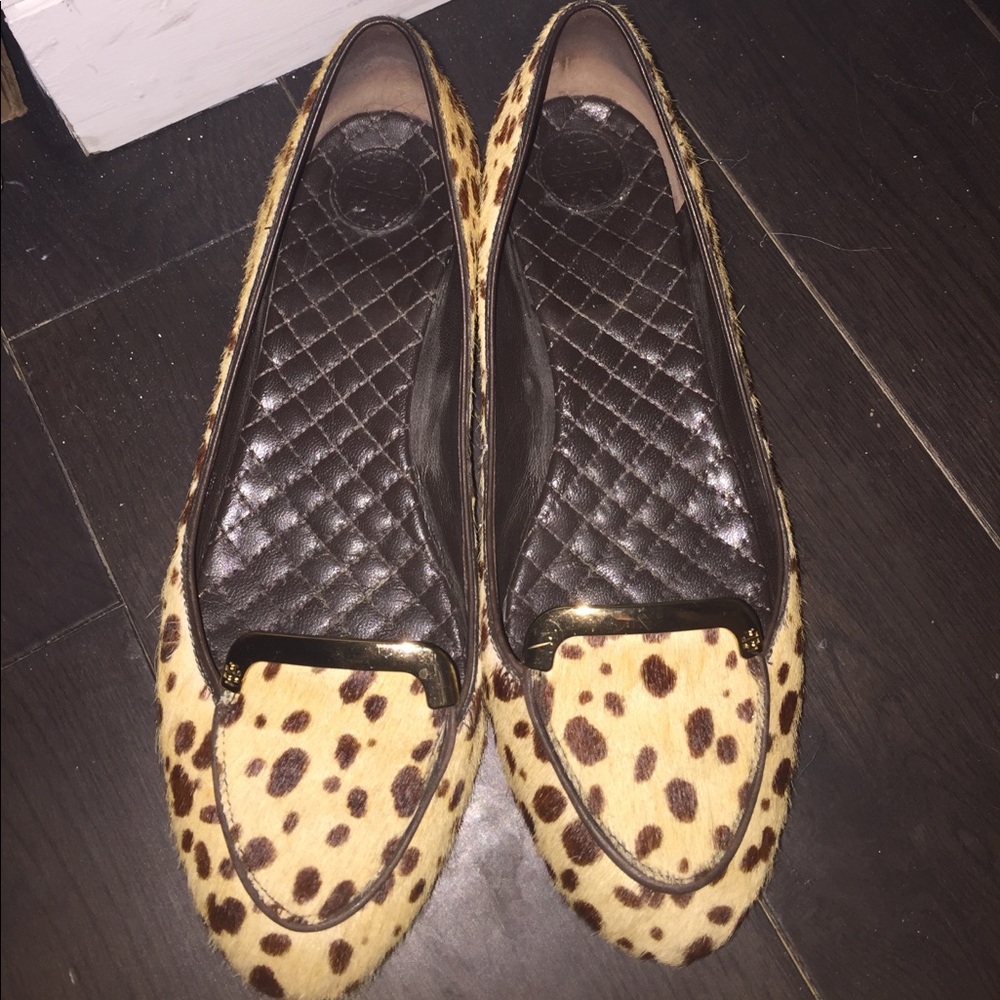 Tory Burch print flats 10