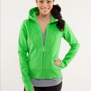 LULULEMON green scuba hoodie 💚