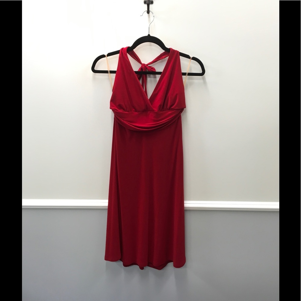 Red dress