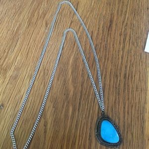 Vintage handmade turquoise necklace