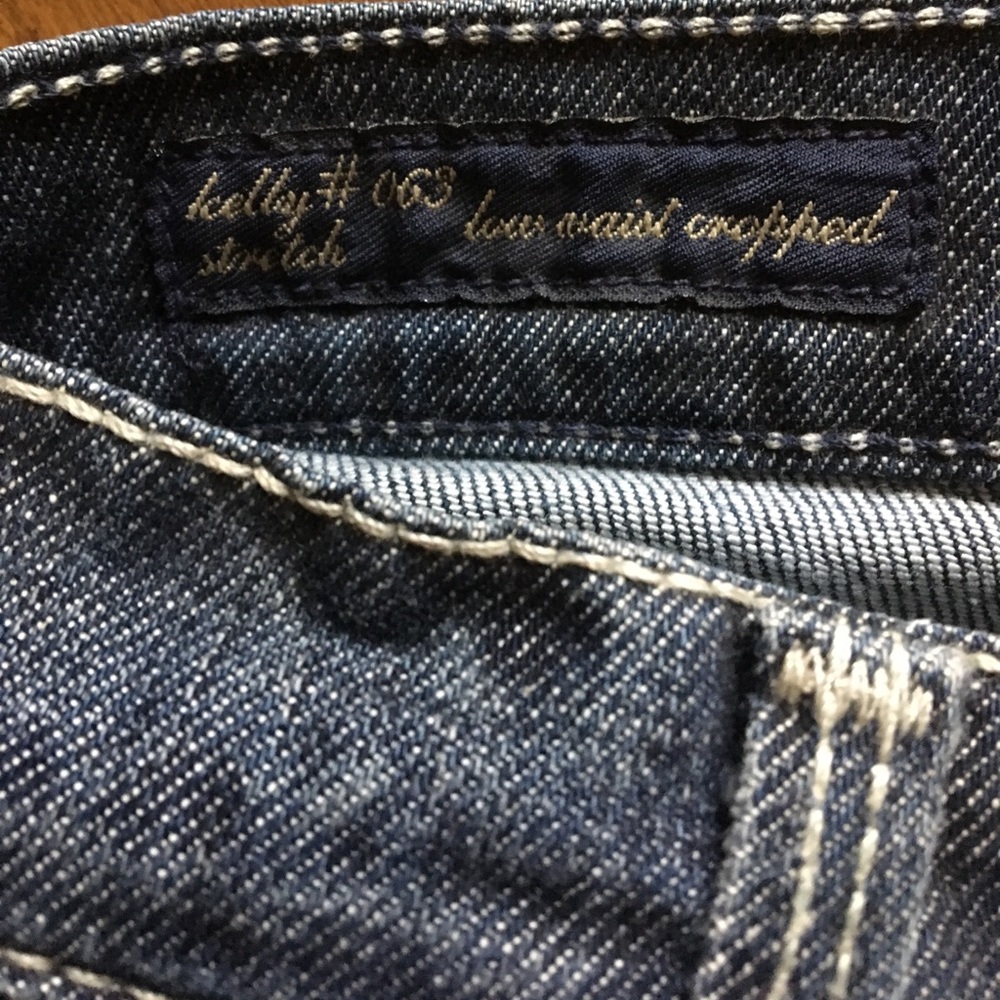 Citizens of Humanity low waist cropped jeans