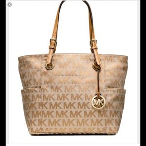 Michael Kors large jet set tote