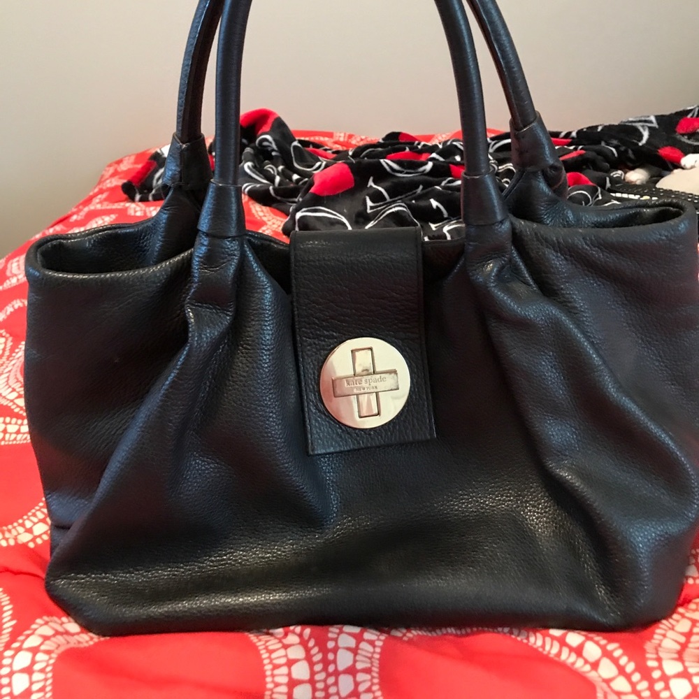 Kate Spade Gold Buckle Bag