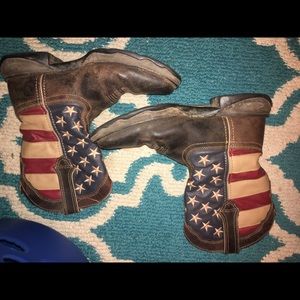 American flag boots