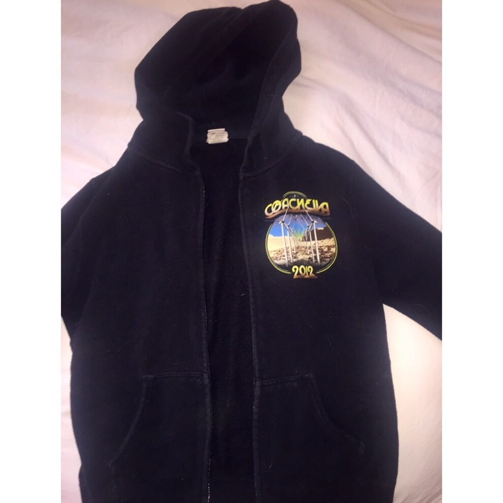 2012 Coachella zip up jacket