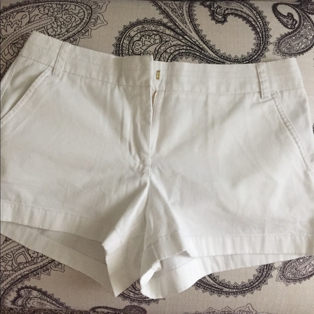 J Crew white short