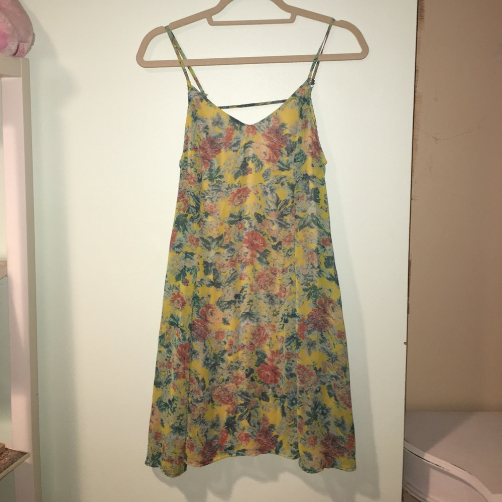 LUSH Floral Sun Dress