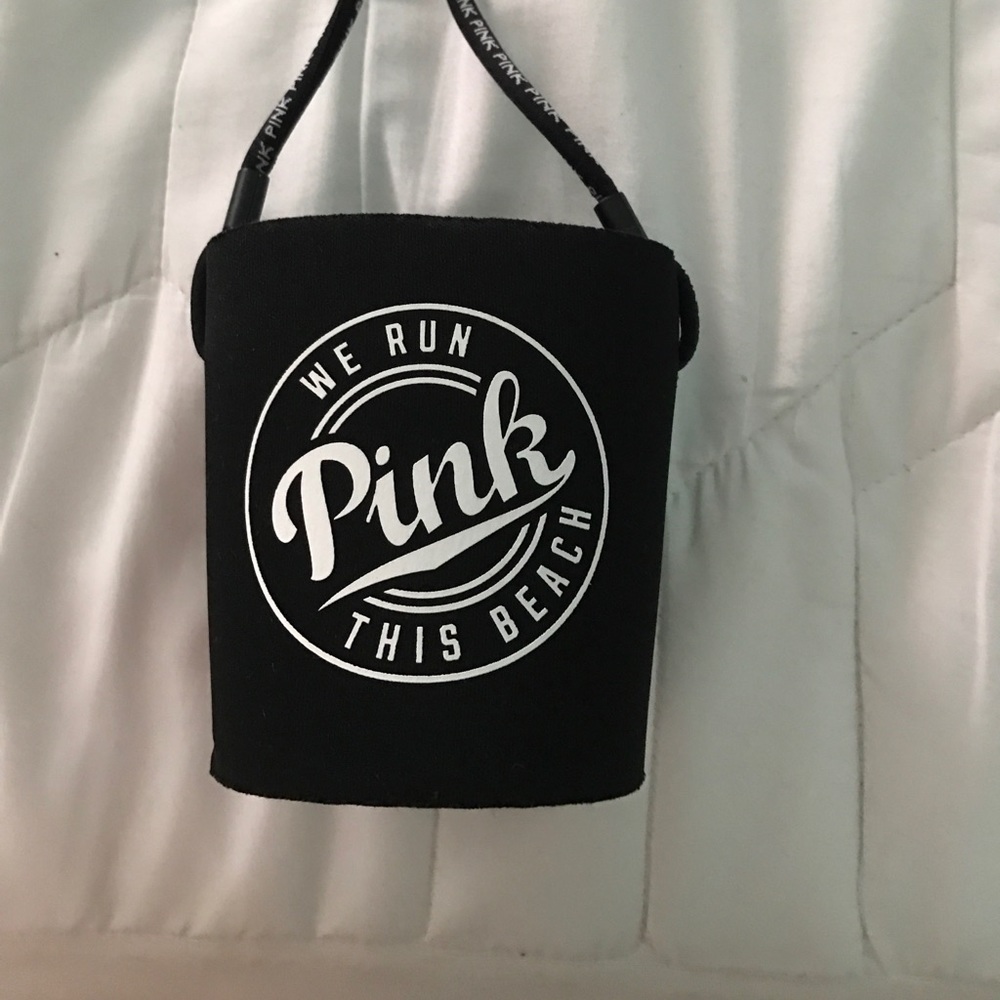 Pink coozie never used before