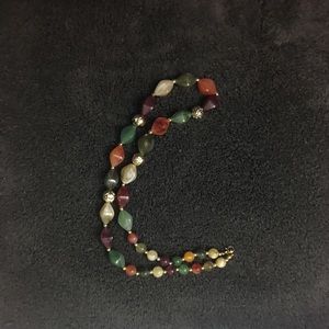 25" beaded necklace