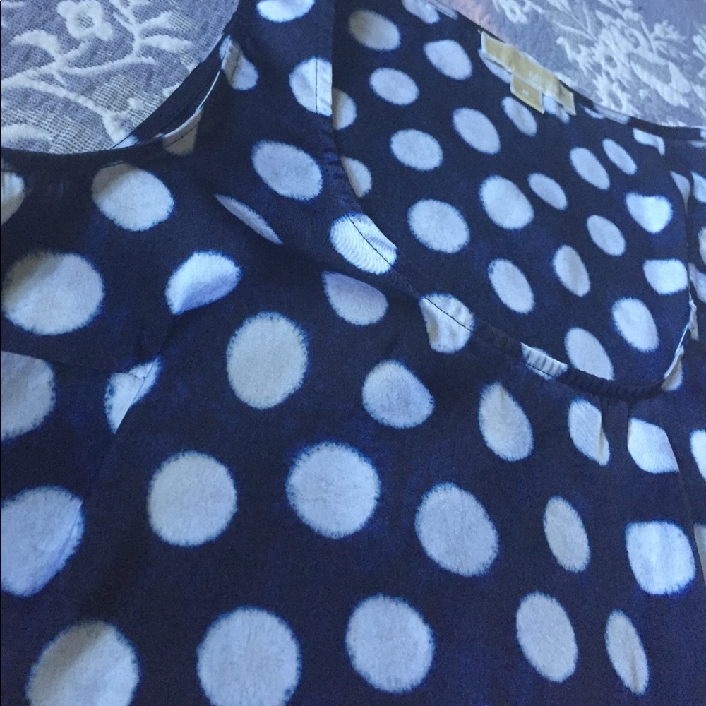 MK polka dot shirt