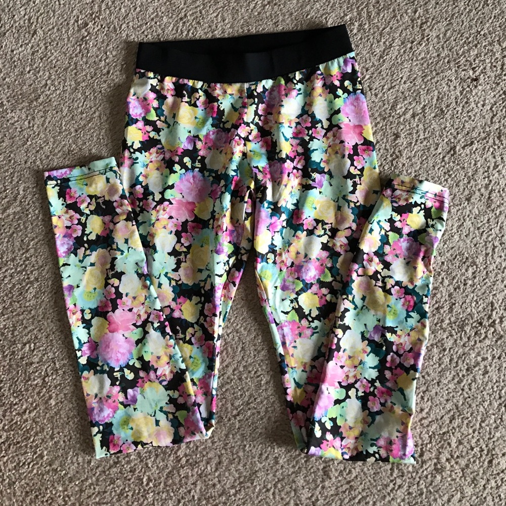 H&M floral leggings
