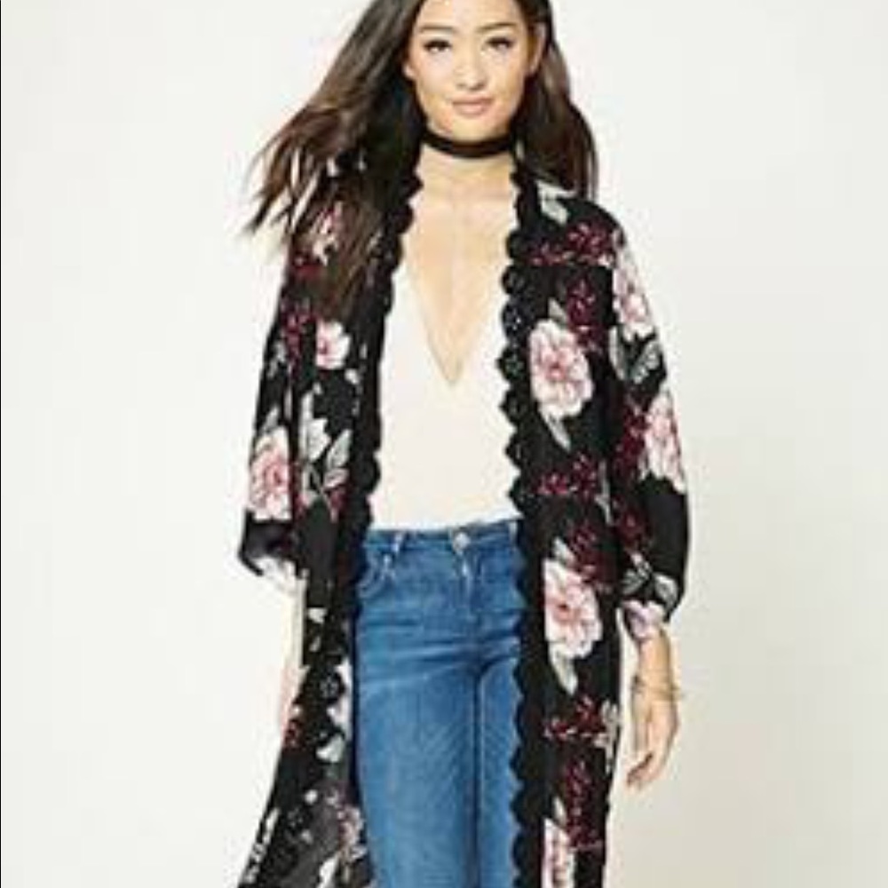 Floral Kimono