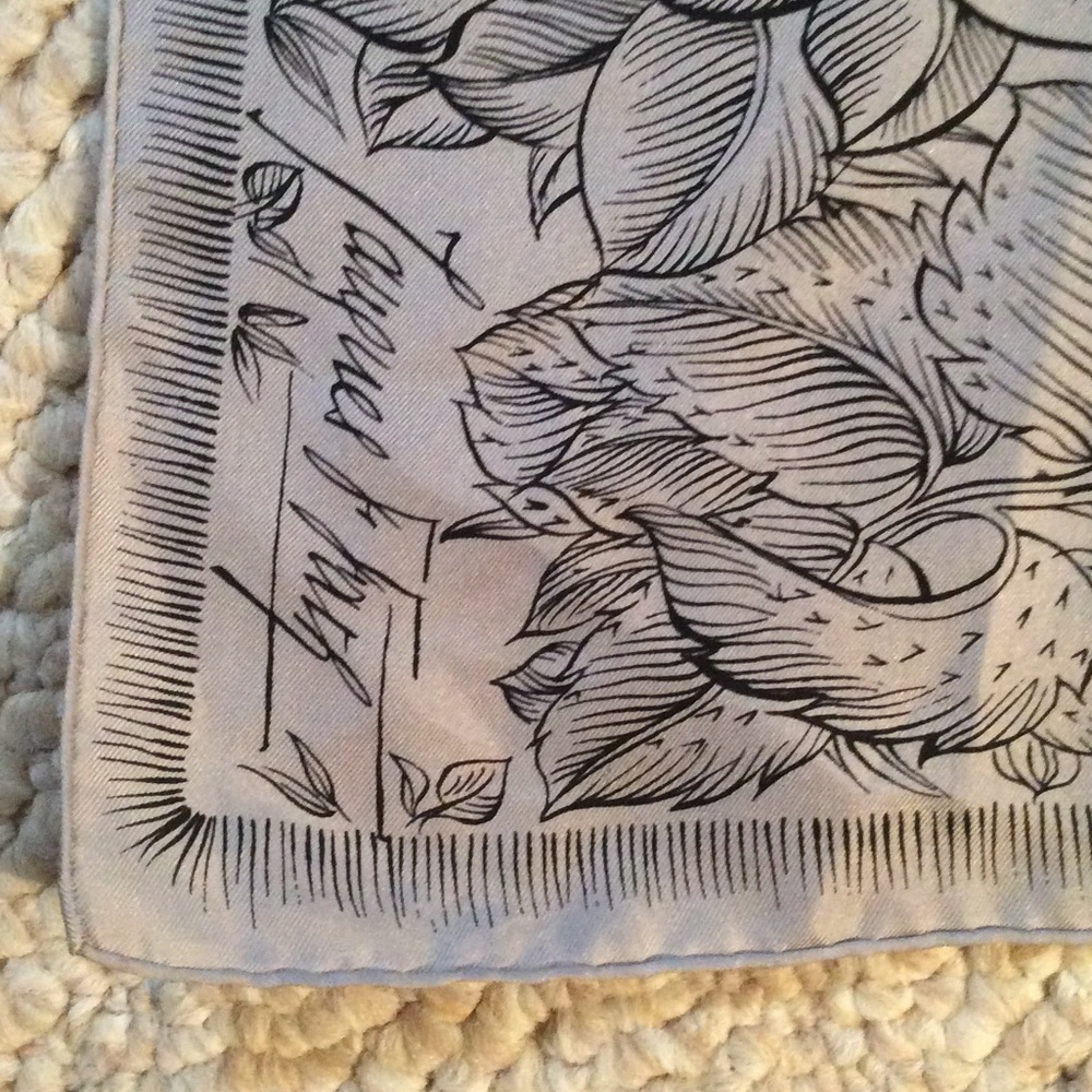 Vintage Jacques Fath scarf - Picture 2 of 2