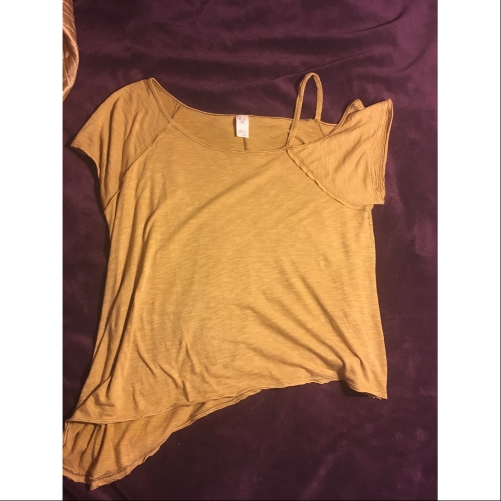 Free people one shoulder top