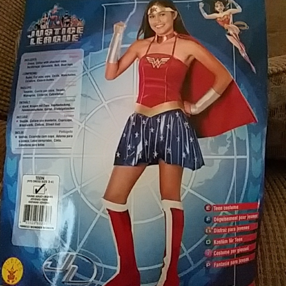 Wonder Woman teen costume.