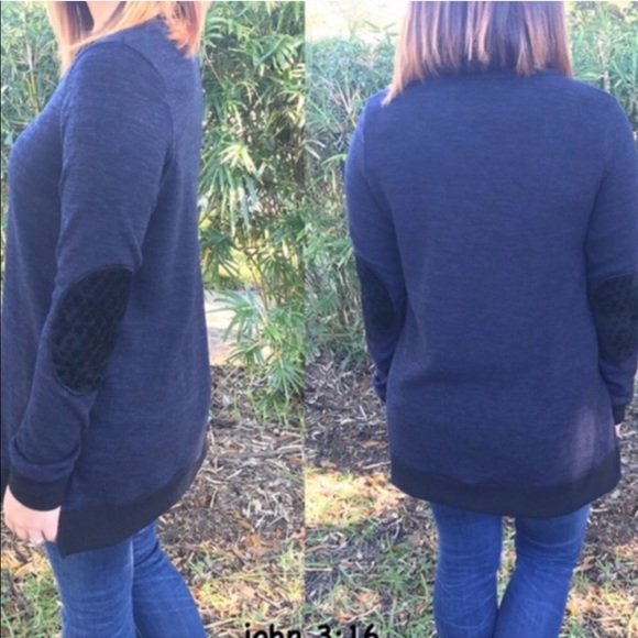 Last one✔️ Elbow patch knit tops - Picture 2 of 3