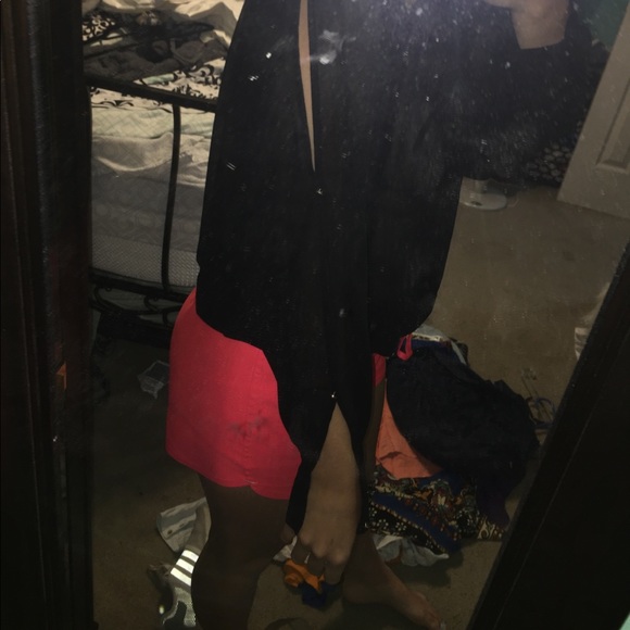 Sexy see through cold shoulder blouse! - Picture 2 of 4