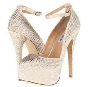 Steve Madden Rhinestone Deeny-R Platform Pump