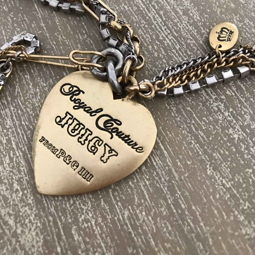 Vintage Juicy Couture Necklace Heart