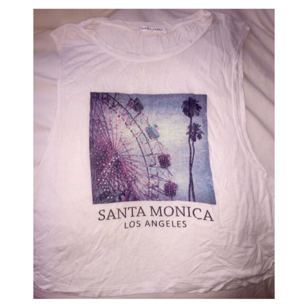 Santa Monica muscle tee