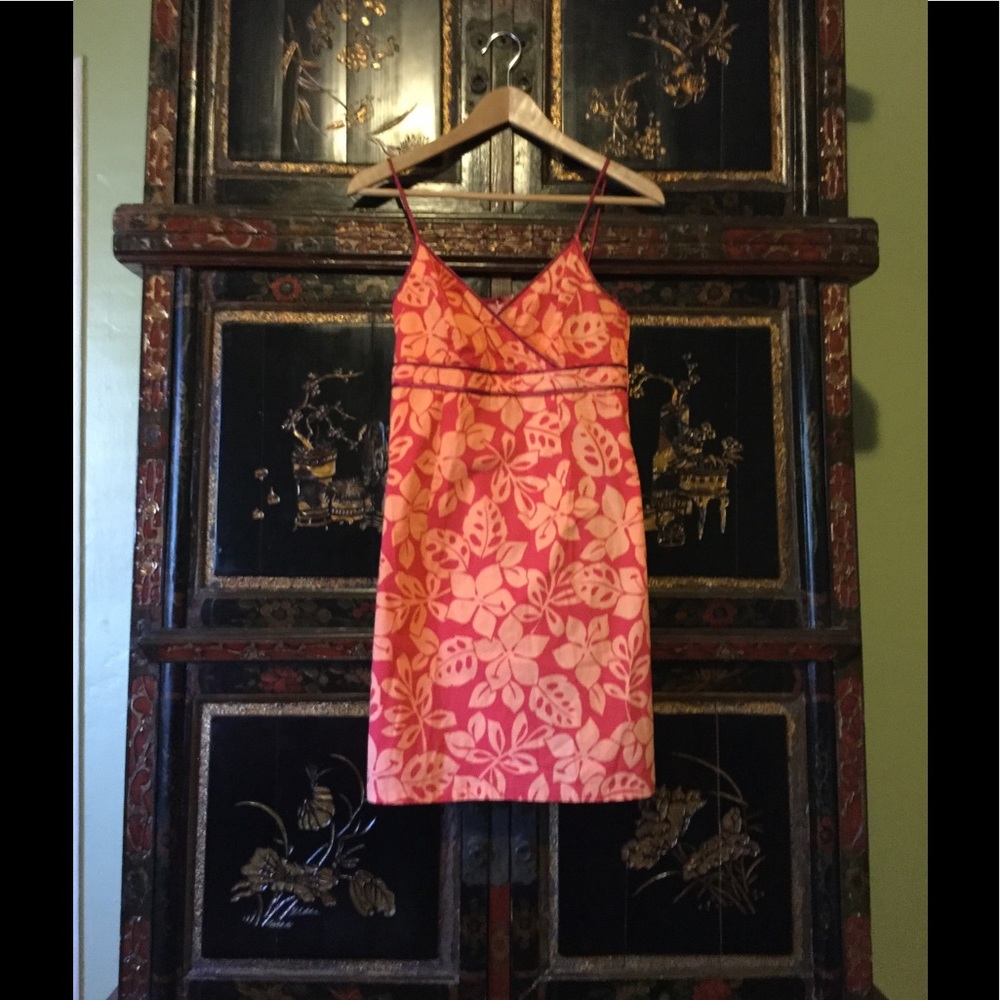 Hawaiian Floral Sun Dress