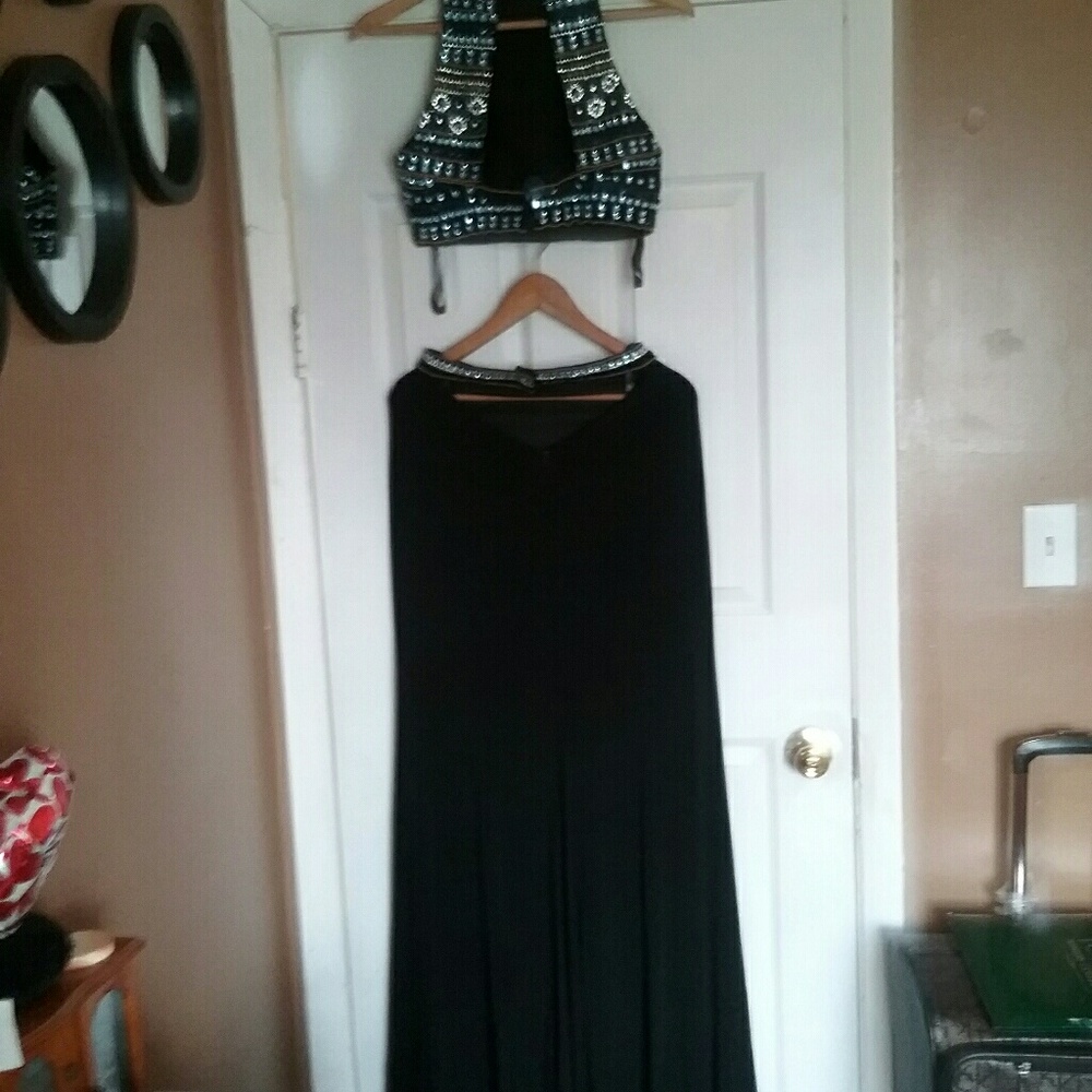 Two piece Formal gown