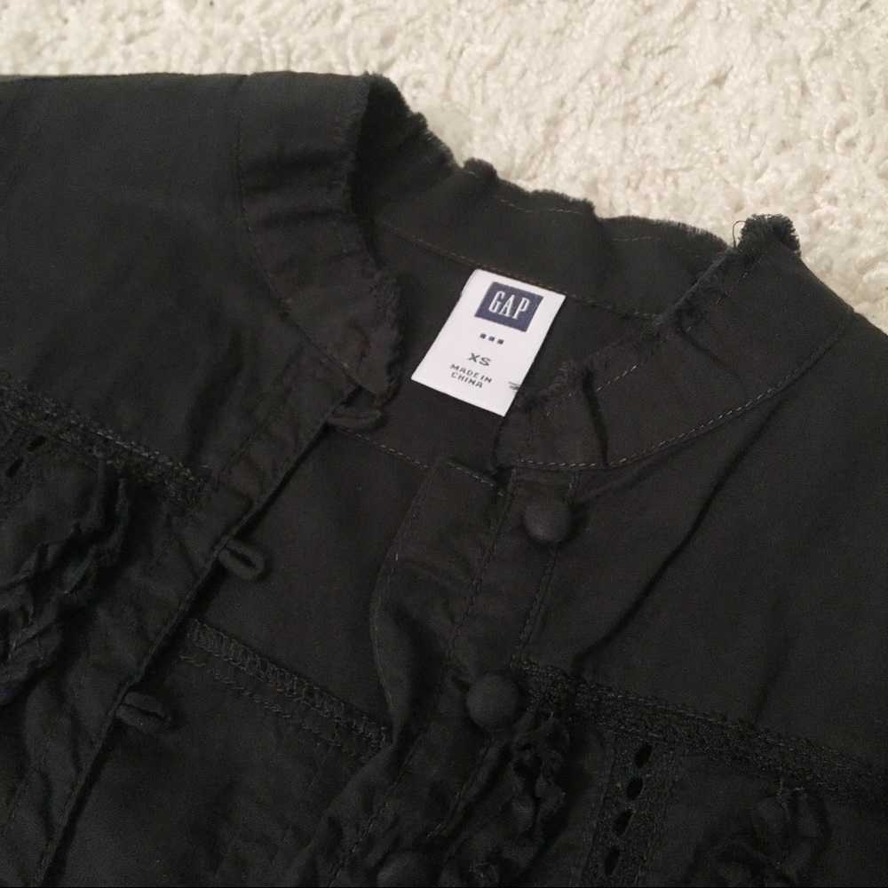Gap Black Blouse - image 4