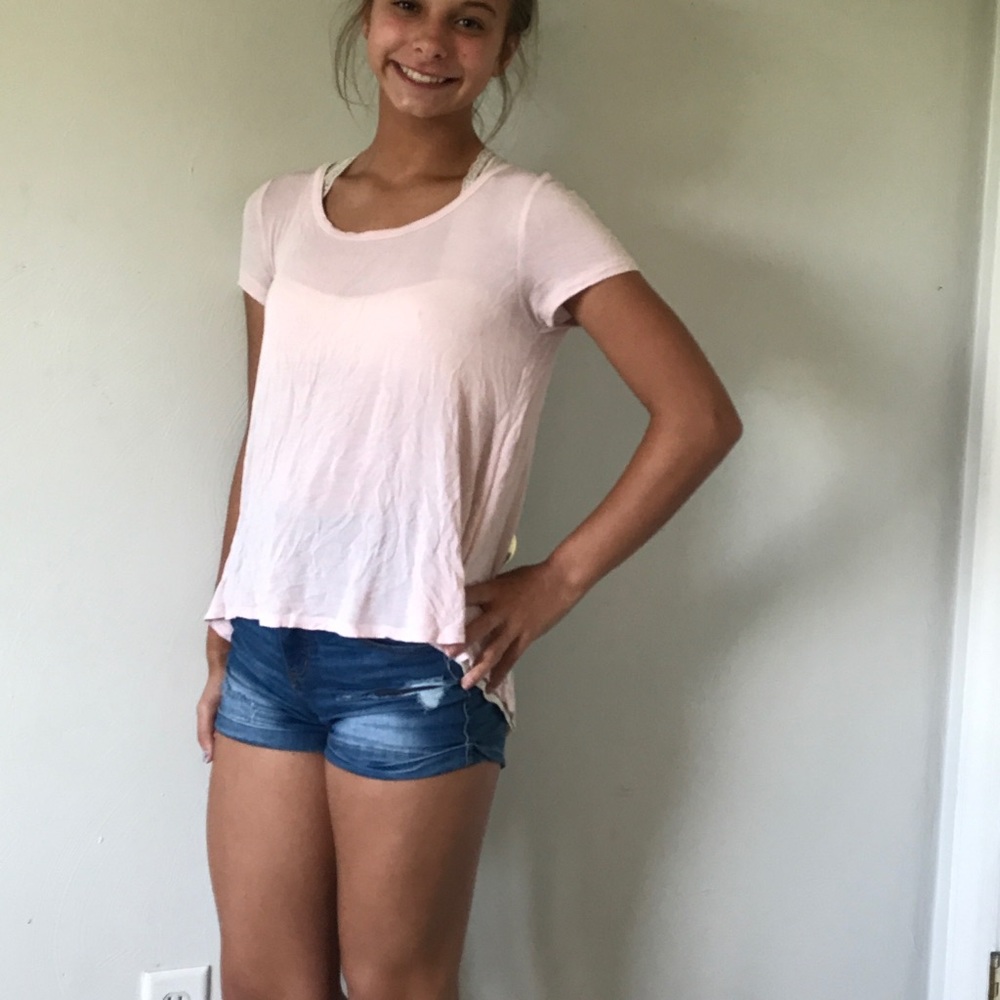 Pink shirt