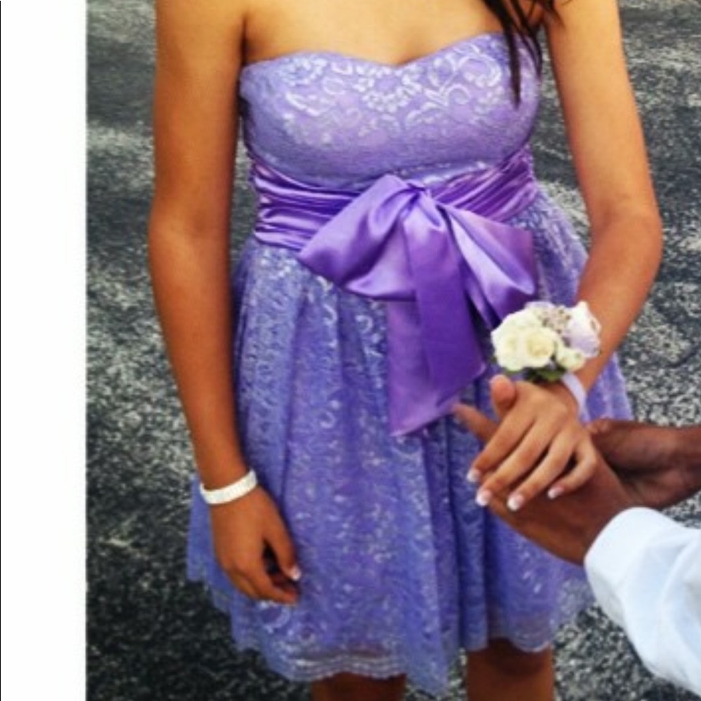 Purple dress