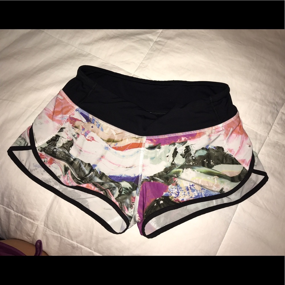 Lululemon speed shorts