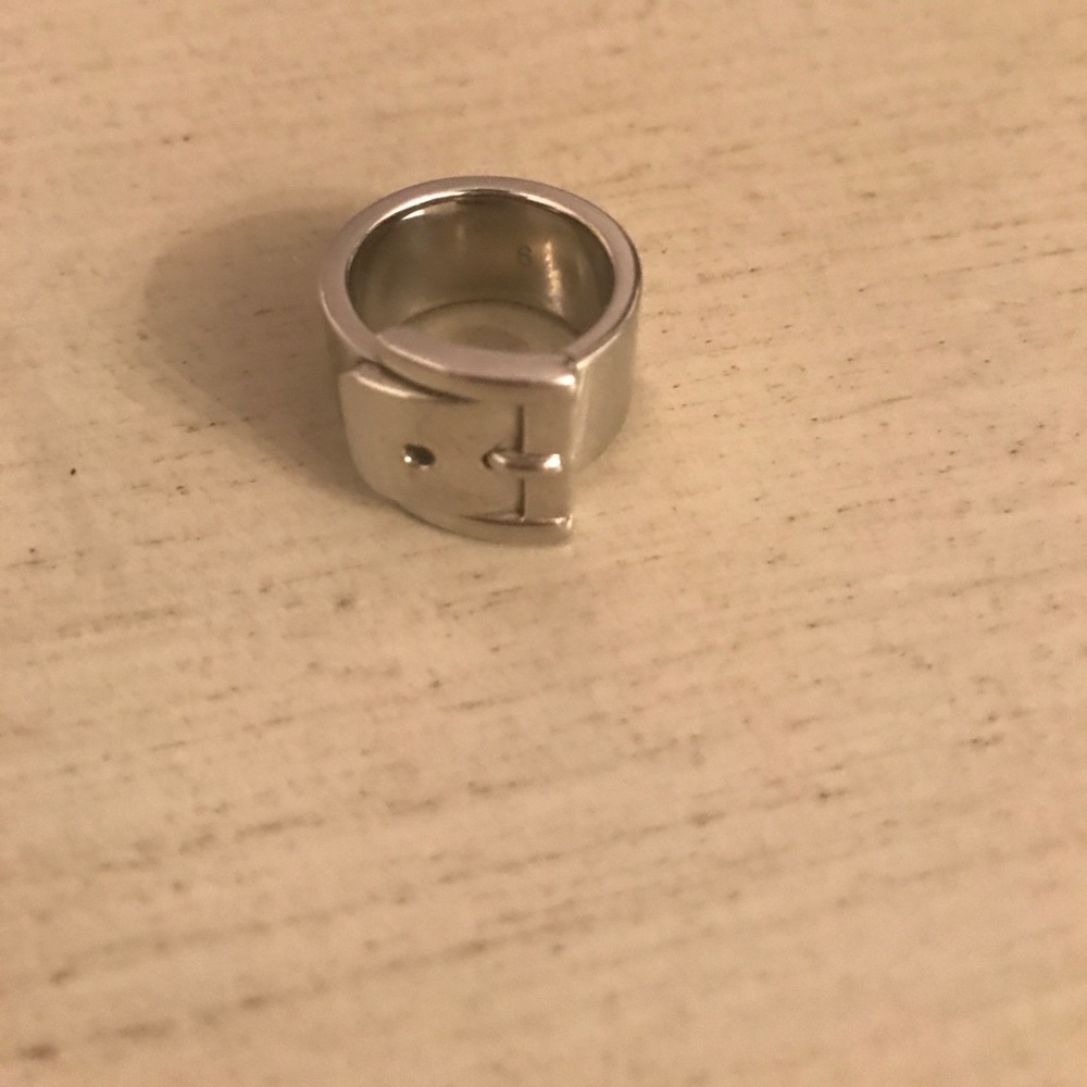 Ring by mk silver color