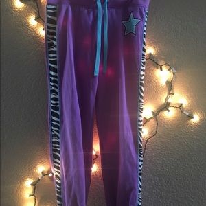 Justice Purple Dance Sweatpants