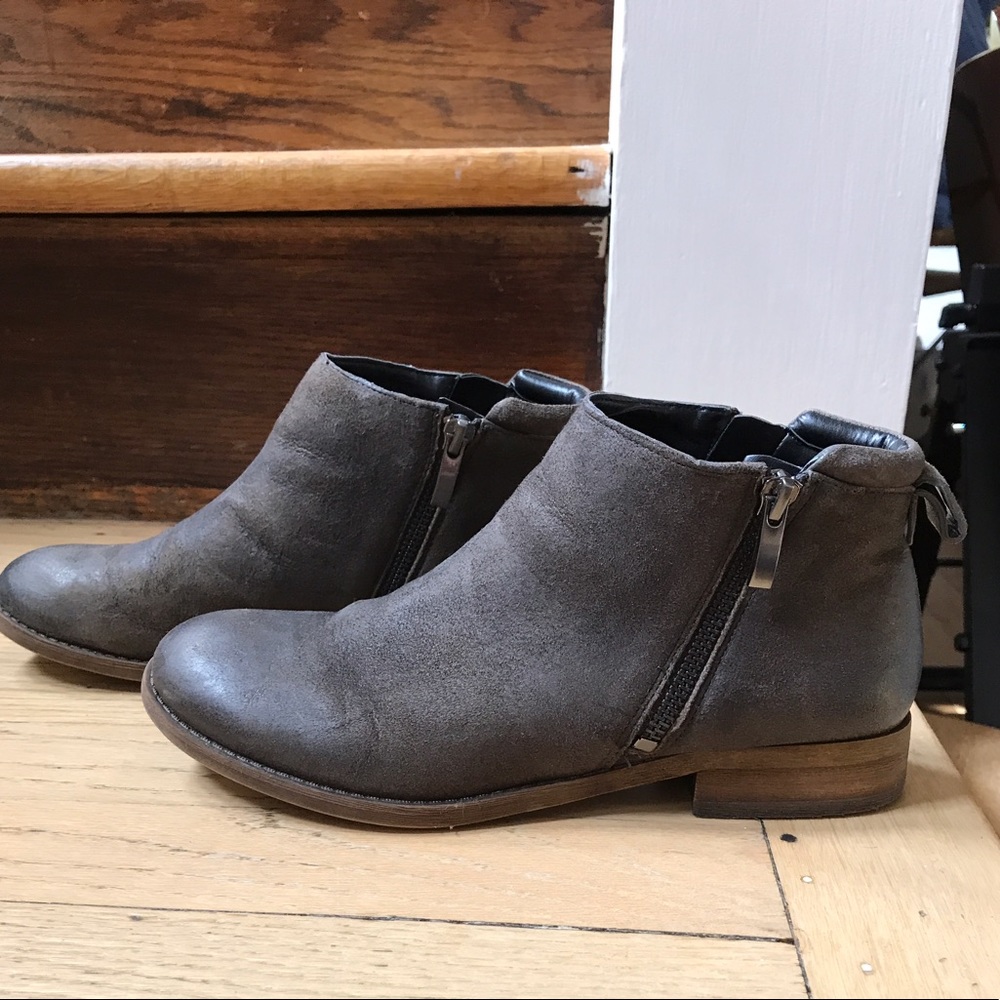Franco Sarto Leather Booties size 7