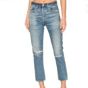 Citizens of Humanity Drew Crop Jeans in Size 26