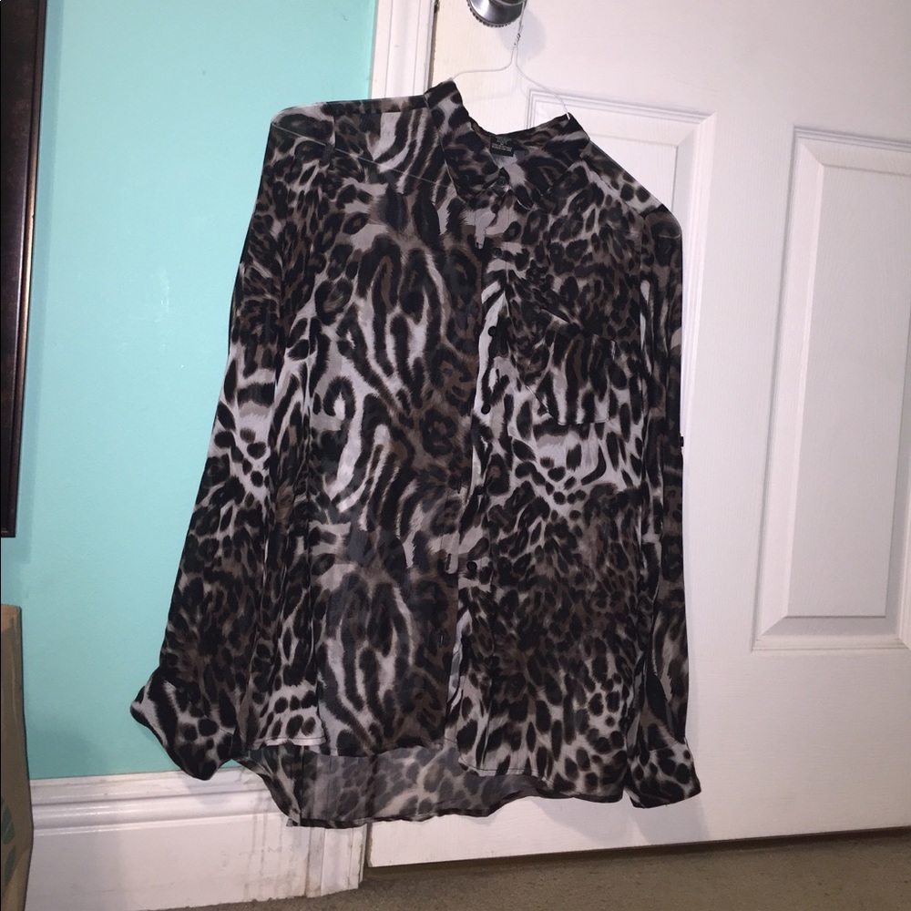 Tiger print shirt