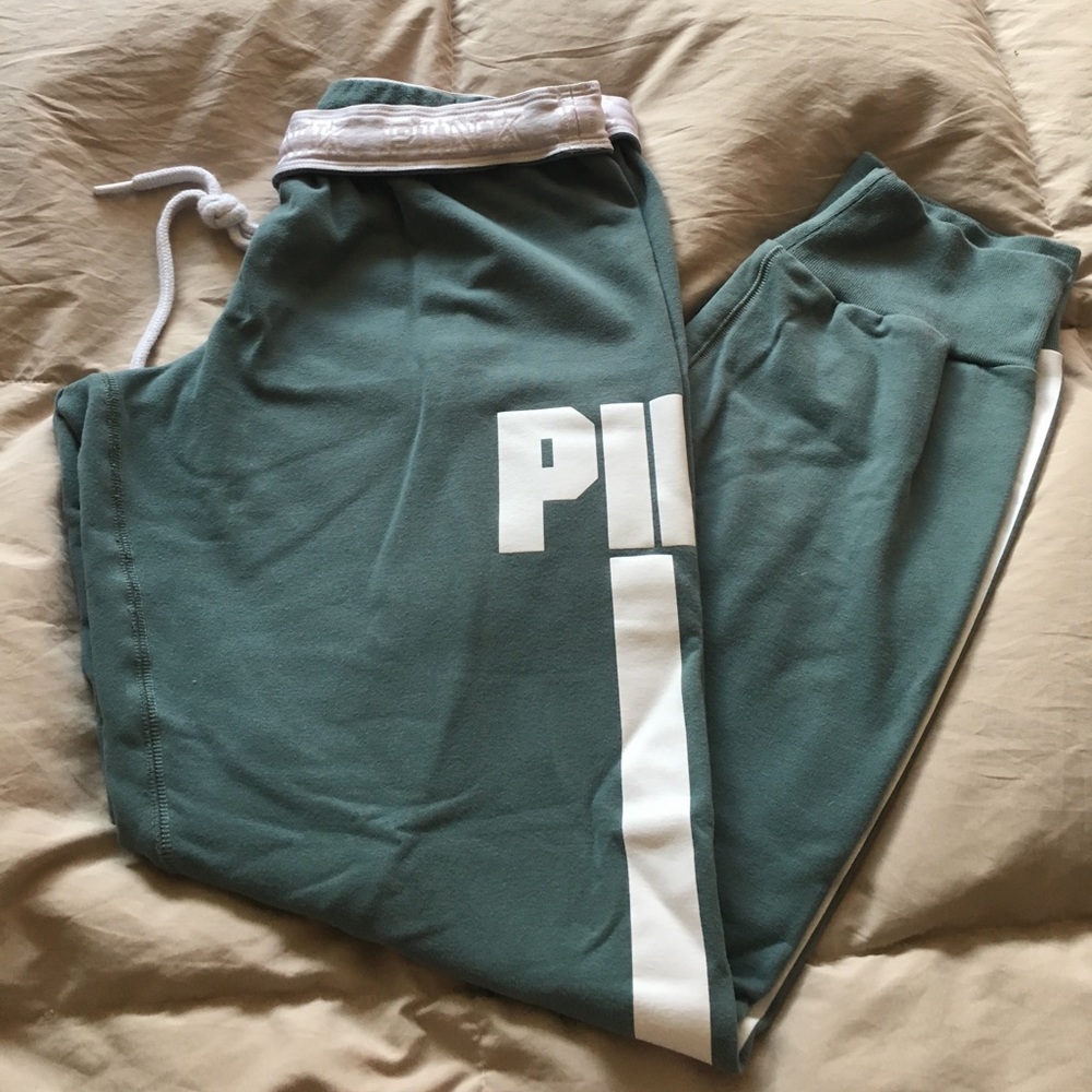 Pink sweatpants