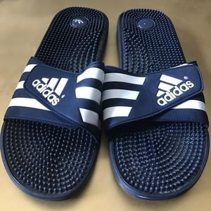 Men's Adidas Navy Slip Ons
